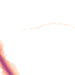 Night-time road noise heatmap for IP6 0RE