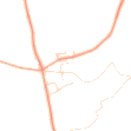 Daytime road noise heatmap for IP6 0RH