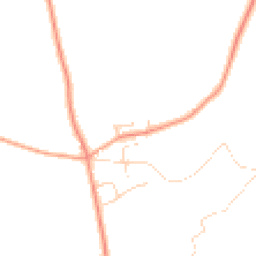 Daytime road noise heatmap for IP6 0RP