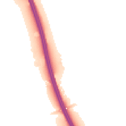 Night-time road noise heatmap for IP6 0SQ