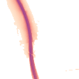 Night-time road noise heatmap for IP6 0TF