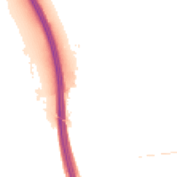 Night-time road noise heatmap for IP6 0TG