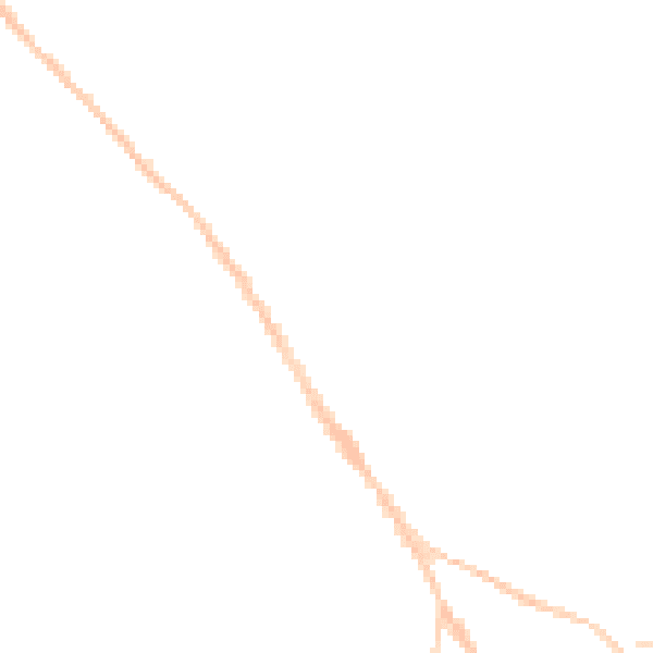 Night-time road noise heatmap for IP6 8AG