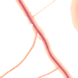 Daytime road noise heatmap for IP6 8FW