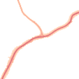 Daytime road noise heatmap for IP6 8HX