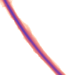 Night-time road noise heatmap for IP6 8PZ