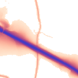 Daytime road noise heatmap for IP6 8QP
