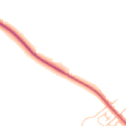 Daytime road noise heatmap for IP6 8RJ