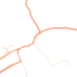 Daytime road noise heatmap for IP6 9BW