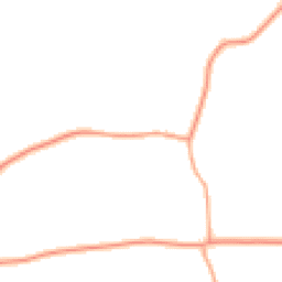 Daytime road noise heatmap for IP6 9DH