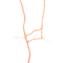 Daytime road noise heatmap for IP6 9DR