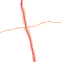 Daytime road noise heatmap for IP6 9EL