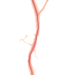Daytime road noise heatmap for IP6 9ER