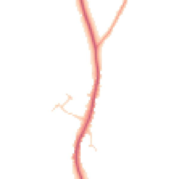 Daytime road noise heatmap for IP6 9EU