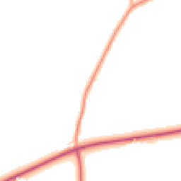 Daytime road noise heatmap for IP6 9JY