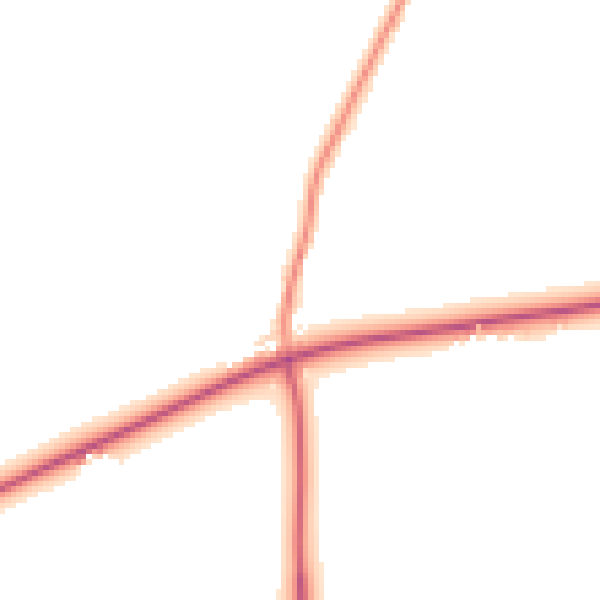 Daytime road noise heatmap for IP6 9JZ