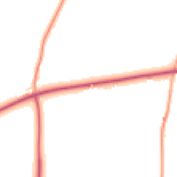 Daytime road noise heatmap for IP6 9LH