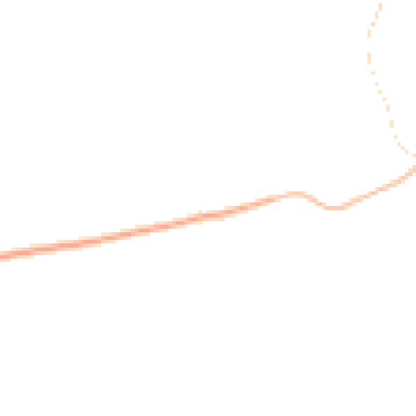 Night-time road noise heatmap for IP6 9NE