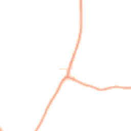 Daytime road noise heatmap for IP6 9NJ