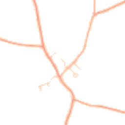 Daytime road noise heatmap for IP6 9QP