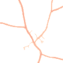 Daytime road noise heatmap for IP6 9QR