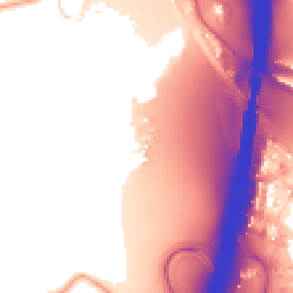 Daytime road noise heatmap for IP8 3AE