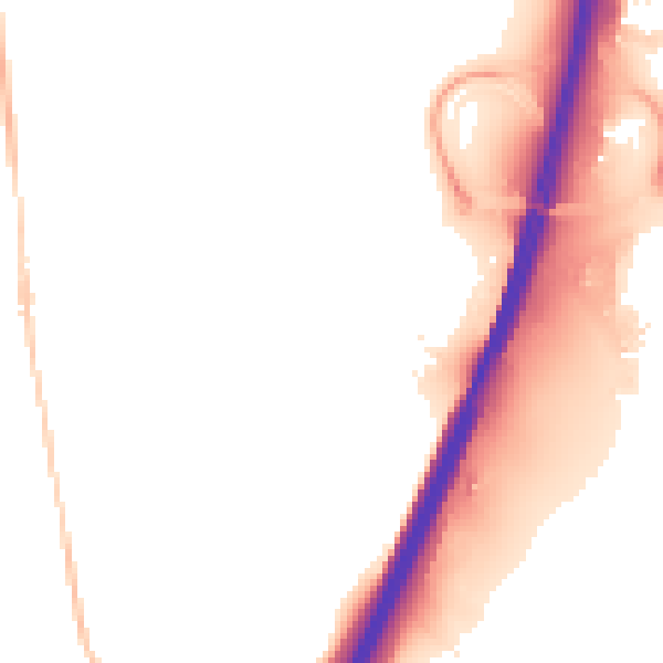 Night-time road noise heatmap for IP8 3BG