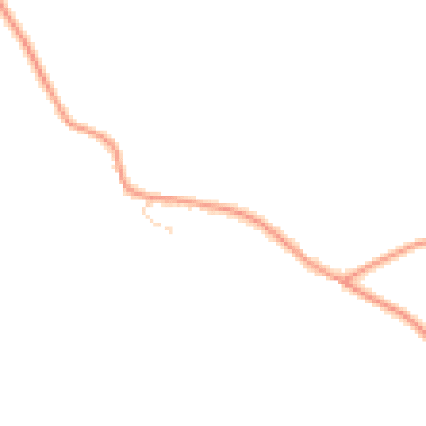 Daytime road noise heatmap for IP8 3DP
