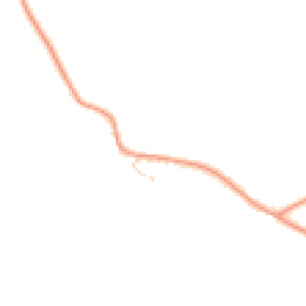 Daytime road noise heatmap for IP8 3DS