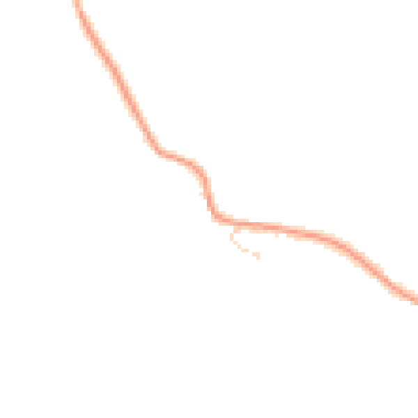 Daytime road noise heatmap for IP8 3DU