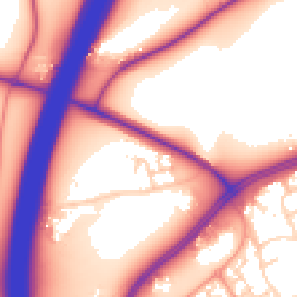 Daytime road noise heatmap for IP8 3FH