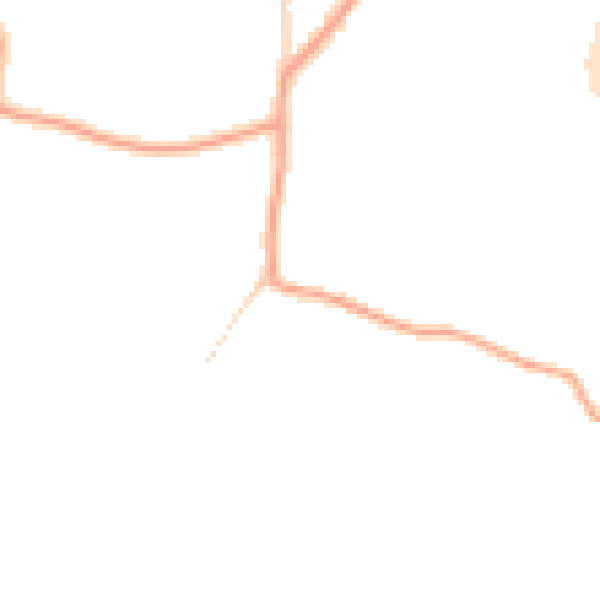 Daytime road noise heatmap for IP8 3LY