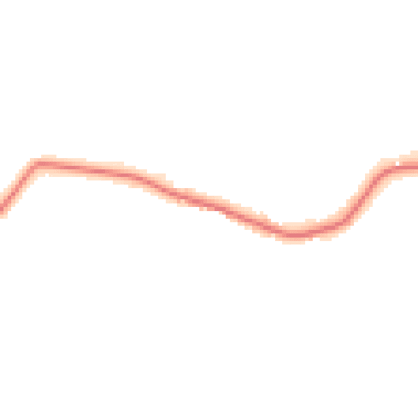 Night-time road noise heatmap for IP8 3NH