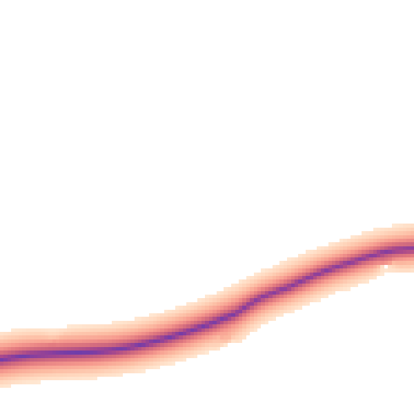 Daytime road noise heatmap for IP8 3PD