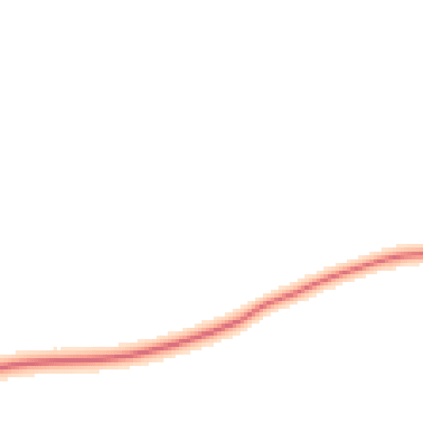 Night-time road noise heatmap for IP8 3PD