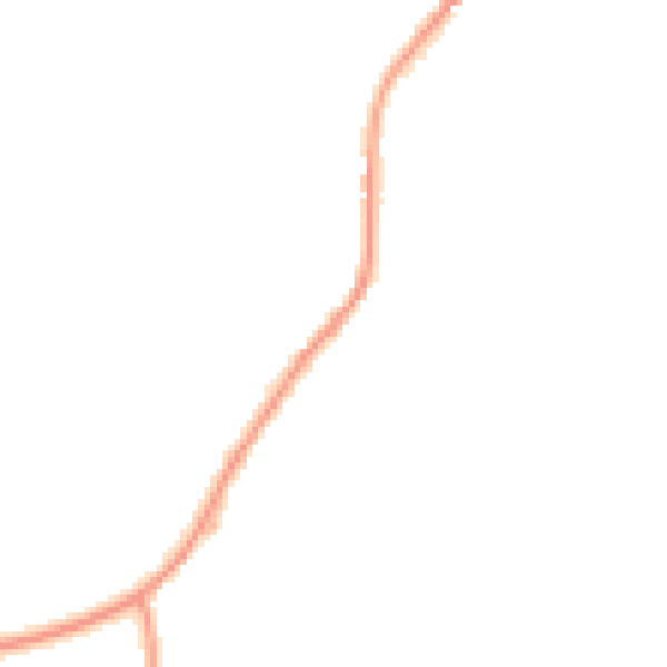Daytime road noise heatmap for IP8 3PL