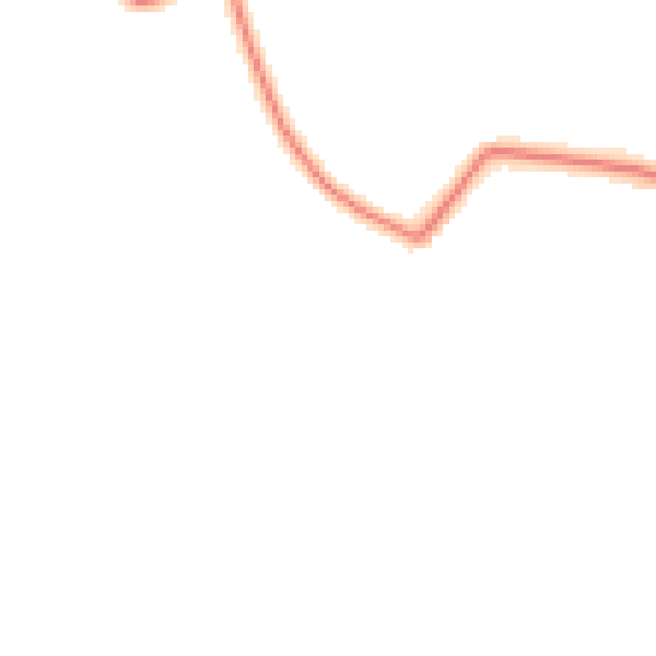 Night-time road noise heatmap for IP8 3PR