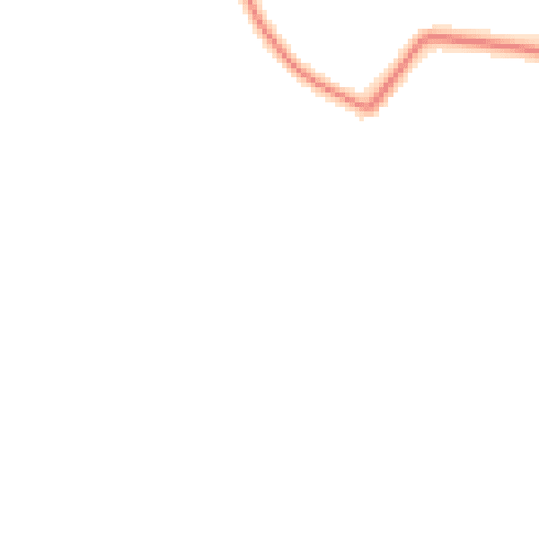 Night-time road noise heatmap for IP8 3PW