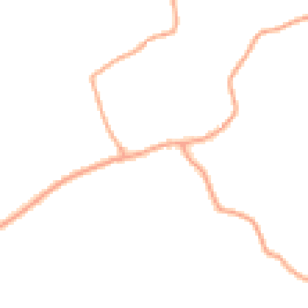 Daytime road noise heatmap for IP8 3PY