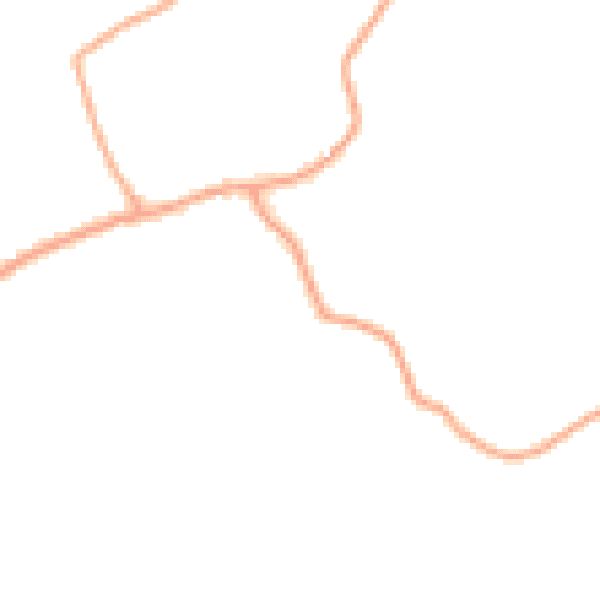 Daytime road noise heatmap for IP8 3QD
