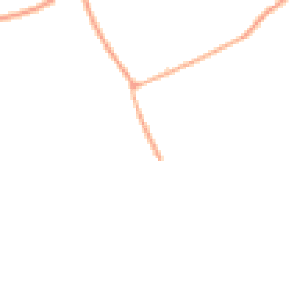 Daytime road noise heatmap for IP8 3QQ