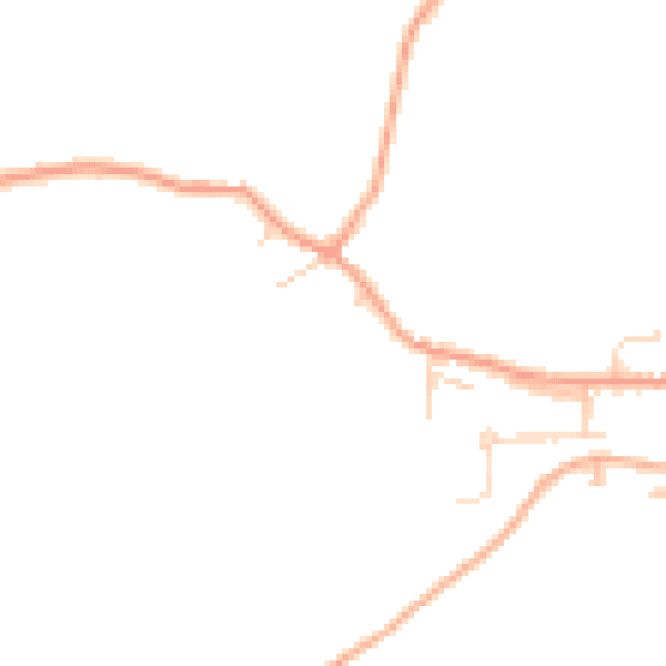 Daytime road noise heatmap for IP8 4FF