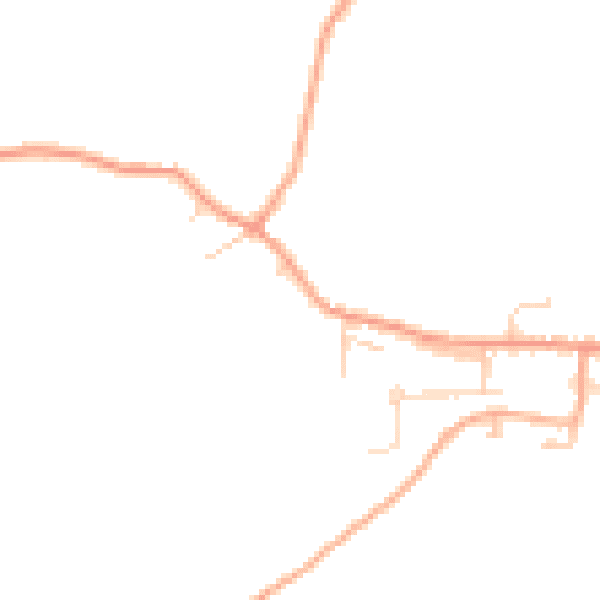 Daytime road noise heatmap for IP8 4FH