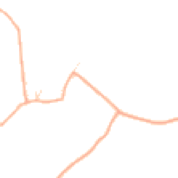 Daytime road noise heatmap for IP8 4LD