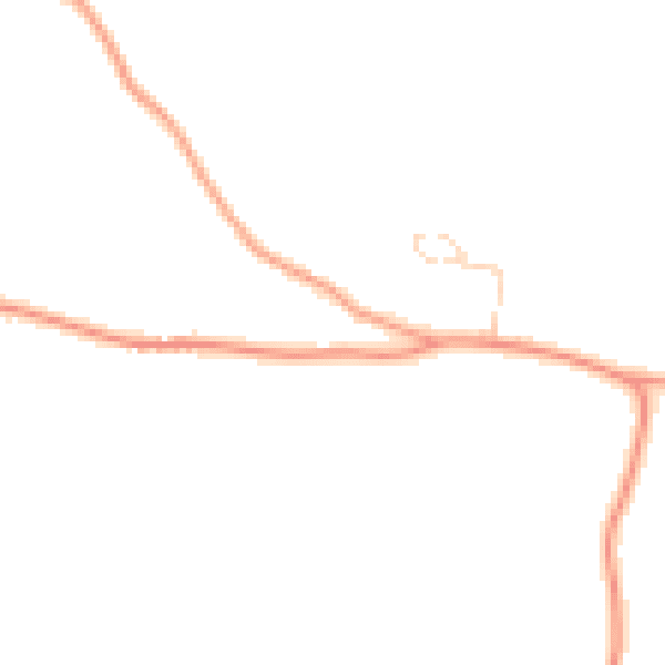 Daytime road noise heatmap for IP8 4LT