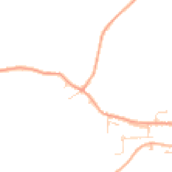 Daytime road noise heatmap for IP8 4QP