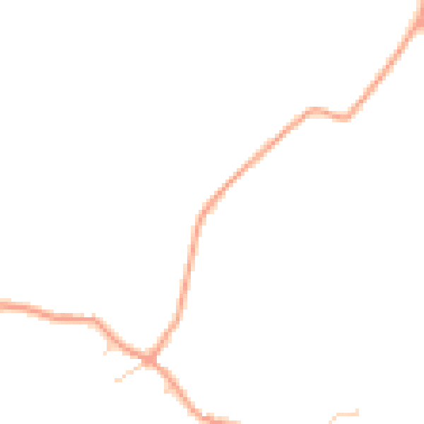 Daytime road noise heatmap for IP8 4QR