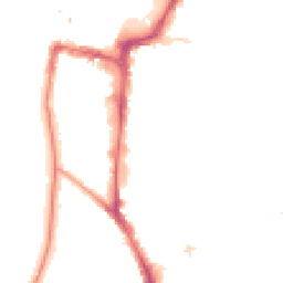 Night-time road noise heatmap for KT1 2DD