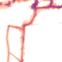 Night-time road noise heatmap for KT1 2QU