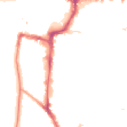 Night-time road noise heatmap for KT1 2RE